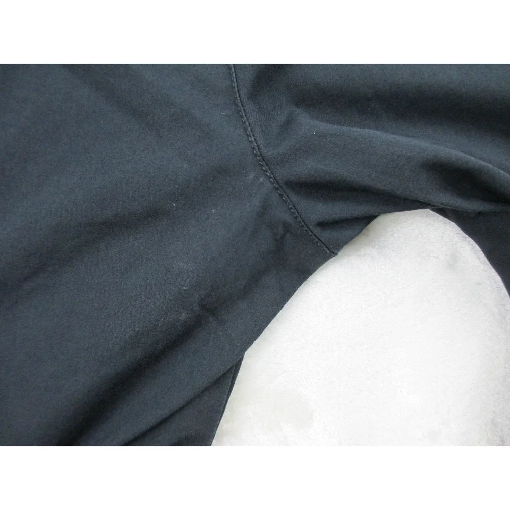 Nike Shorts Womens Large‎ Black Bermuda Spell Out Logo Swoosh Casual Ladies*